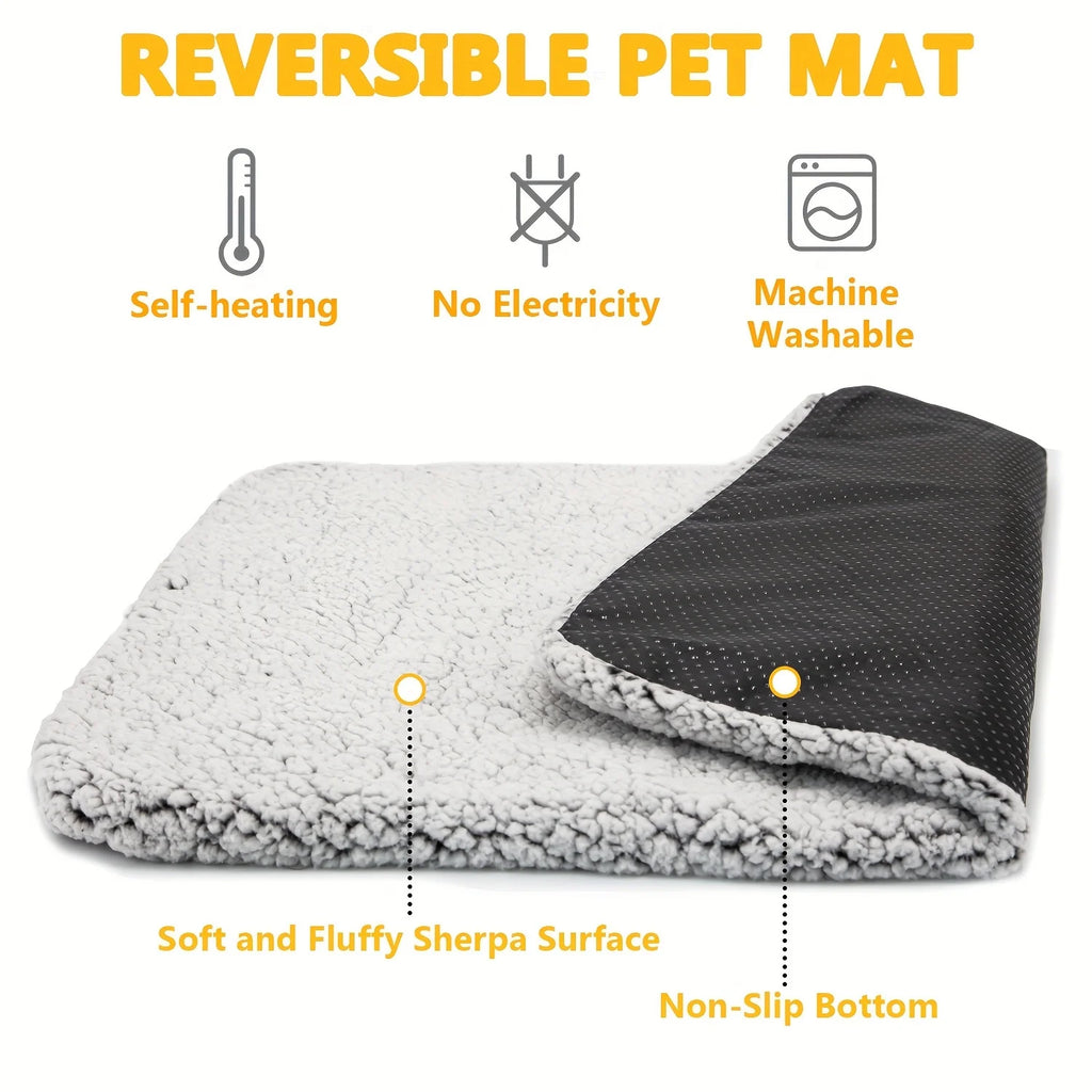 Cozy Self-Warming Cat Bed