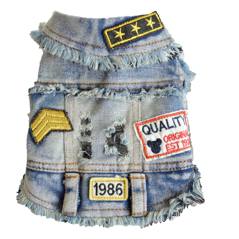 Trendy Cowboy Dog Jacket