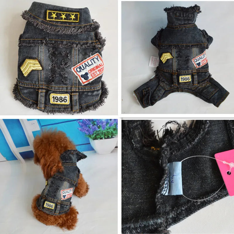 Trendy Cowboy Dog Jacket
