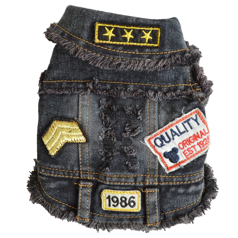 Trendy Cowboy Dog Jacket