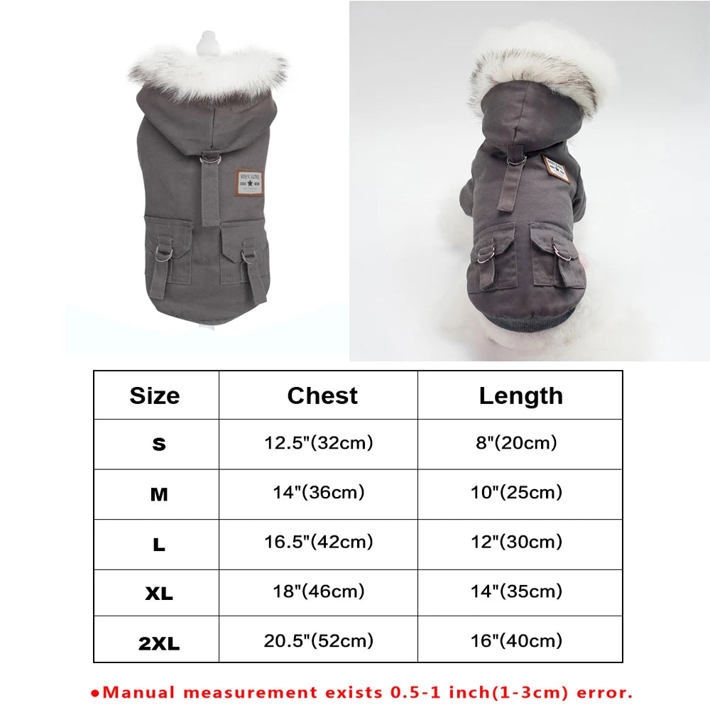 Stylish Dog Leather Jacket