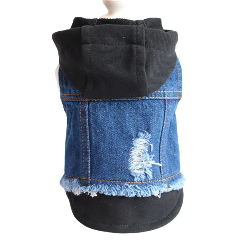 Stylish Dog Denim Jacket