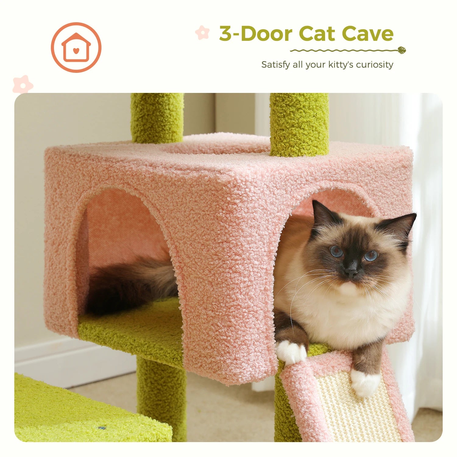 Cute Multi-Level Cat Tree
