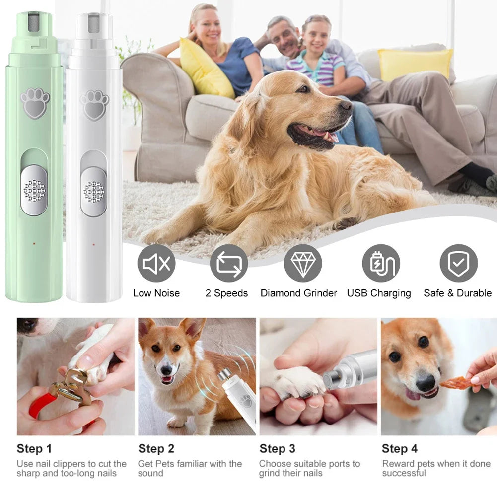 Rechargeable Nail Grinder for Pets