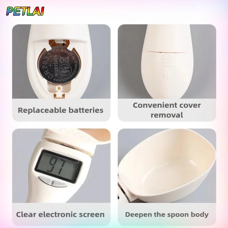 Smart Pet Food Weighing Scoop