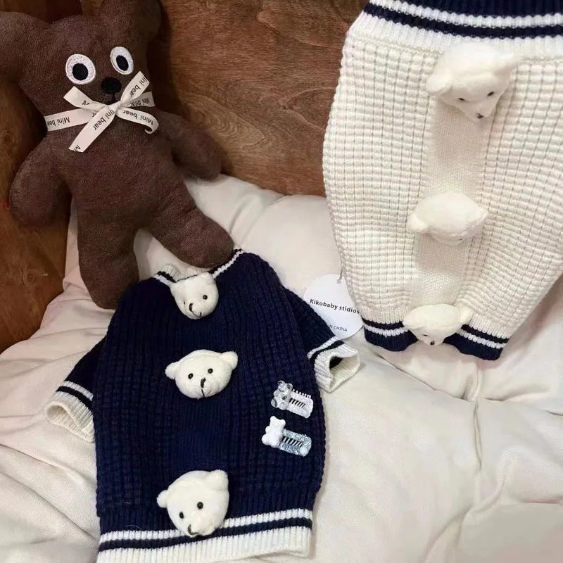 Cozy Teddy Bear Dog Sweater