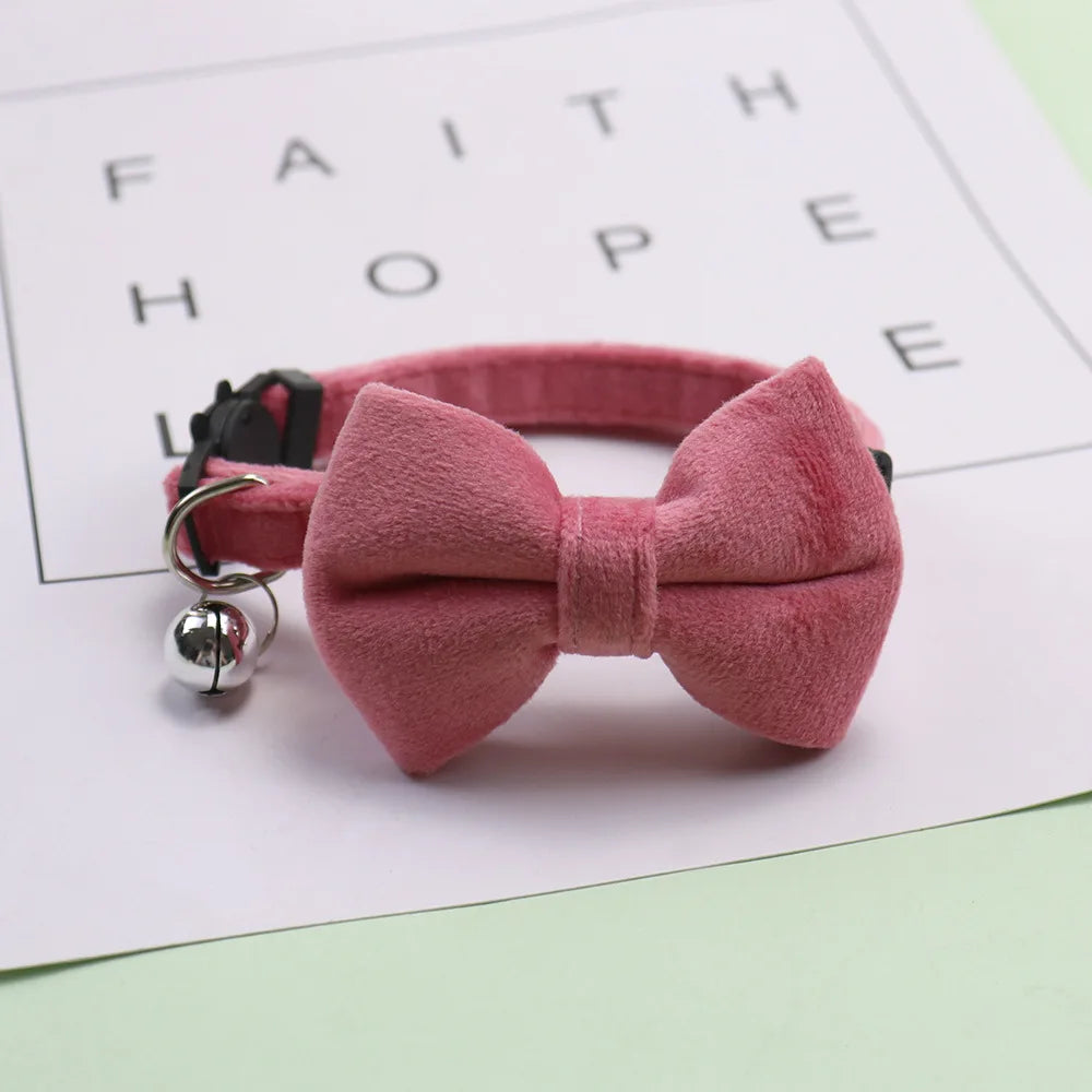 Chic Bowtie Collars for Pets