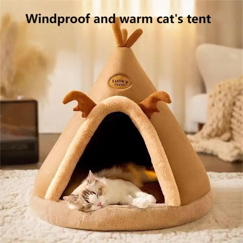 Cozy Four Seasons Cat Nest