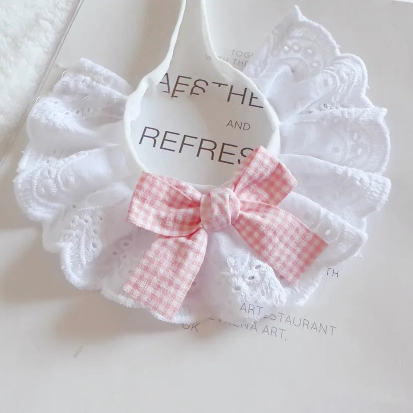 Elegant Lace Ruffle Pet Collar