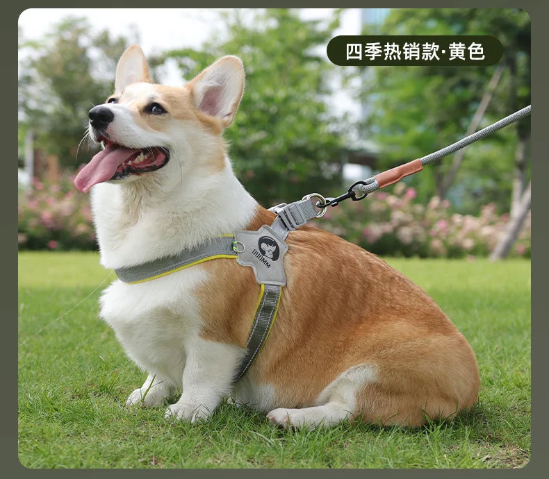 Adjustable Reflective Dog Harness