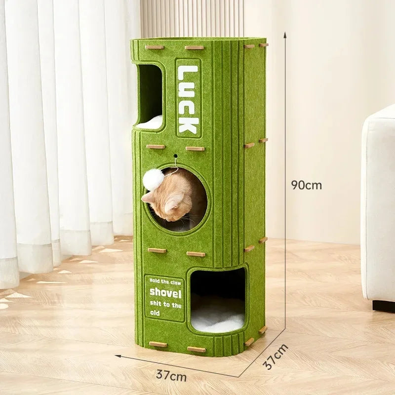 Cozy Cat Climbing House