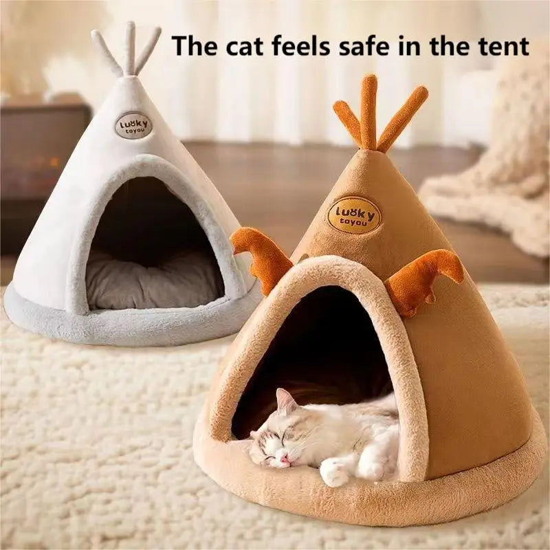 Cozy Four Seasons Cat Nest