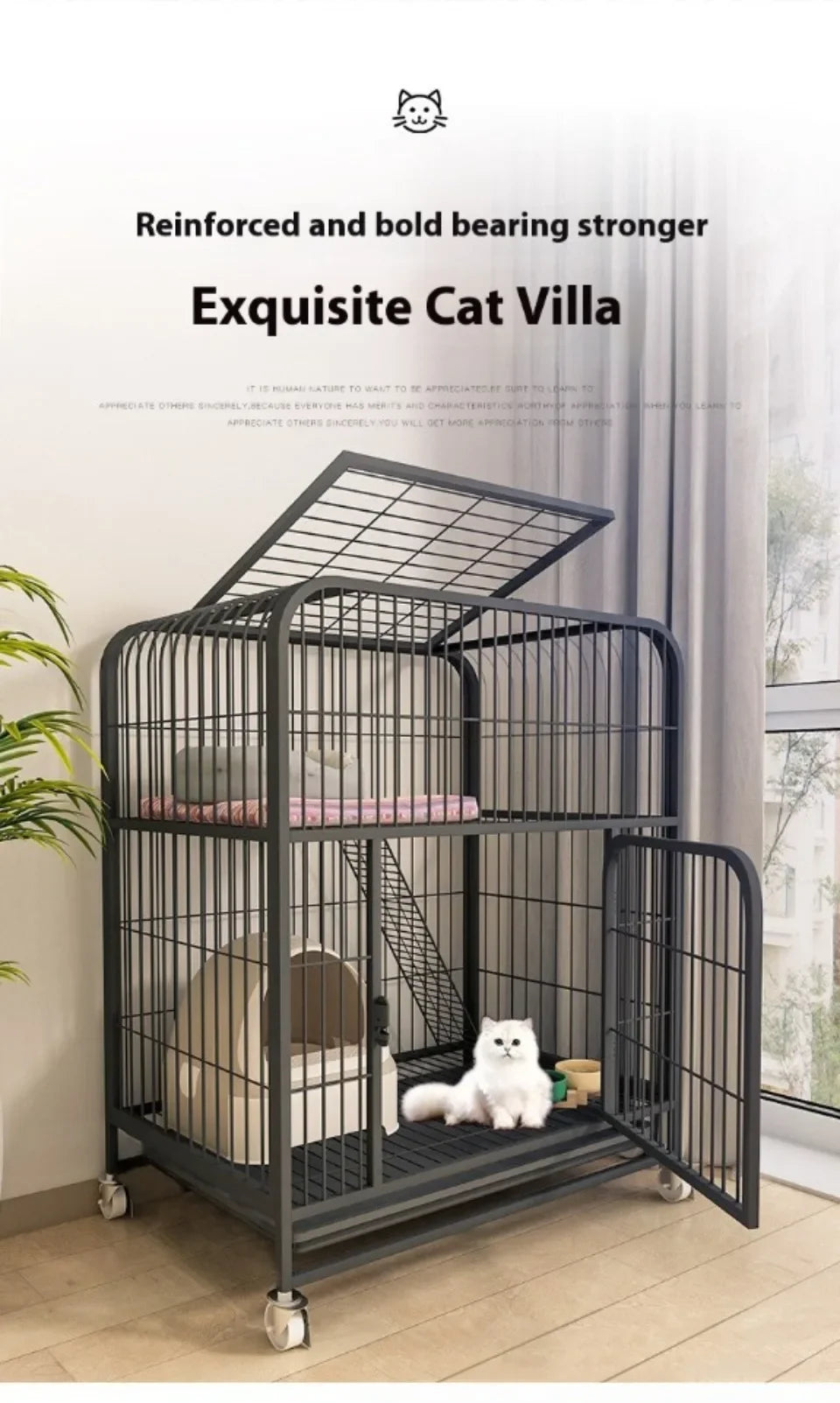 Luxury Cat Villa for Apartments