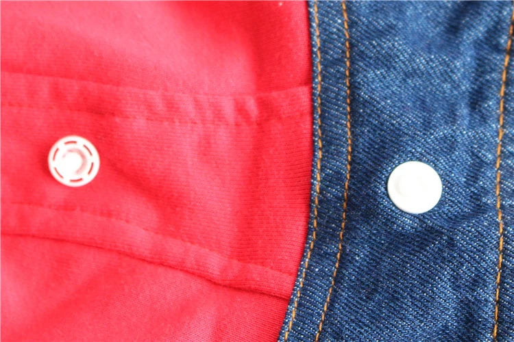 Stylish Dog Denim Jacket