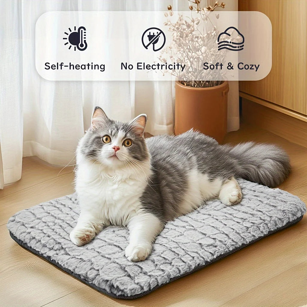 Cozy Self-Warming Cat Bed