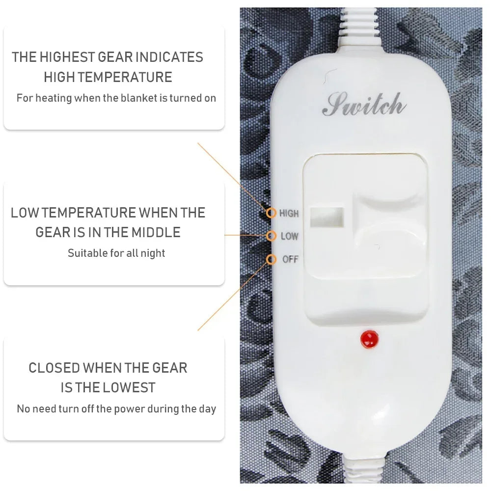 Cozy Winter Pet Heating Pad
