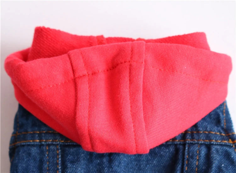 Stylish Dog Denim Jacket