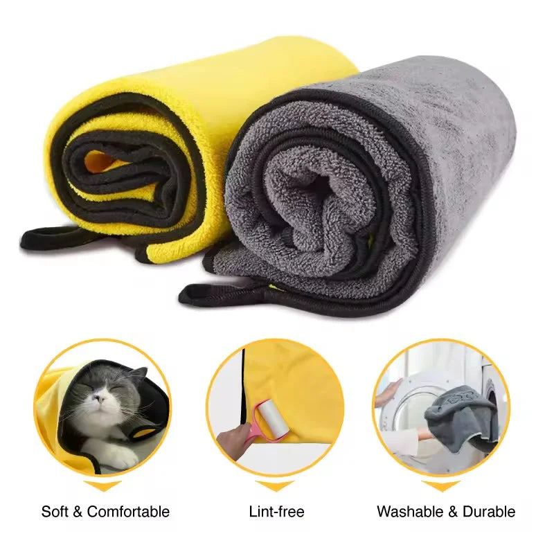 Super Absorbent Pet Bath Towel