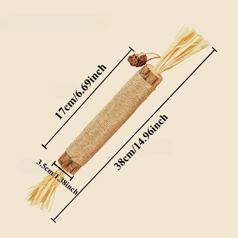 Silvervine Cat Grinding Rod