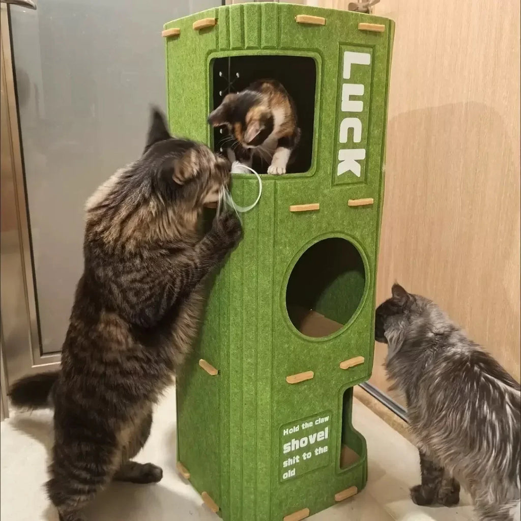 Cozy Cat Climbing House