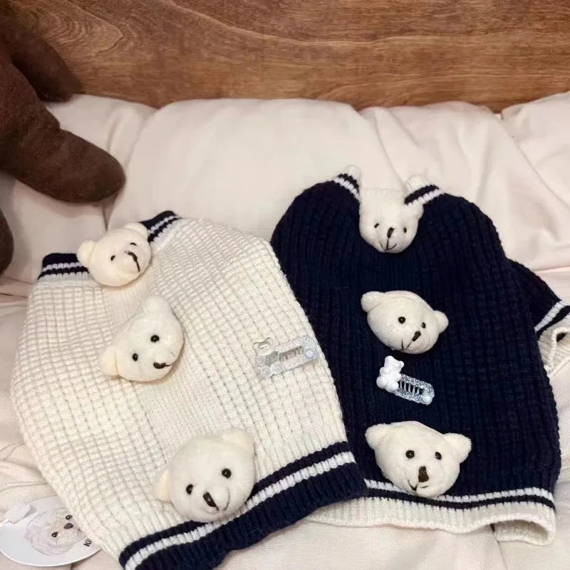 Cozy Teddy Bear Dog Sweater