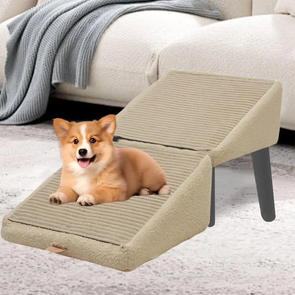 Dual-Purpose Dog Stair Ramp