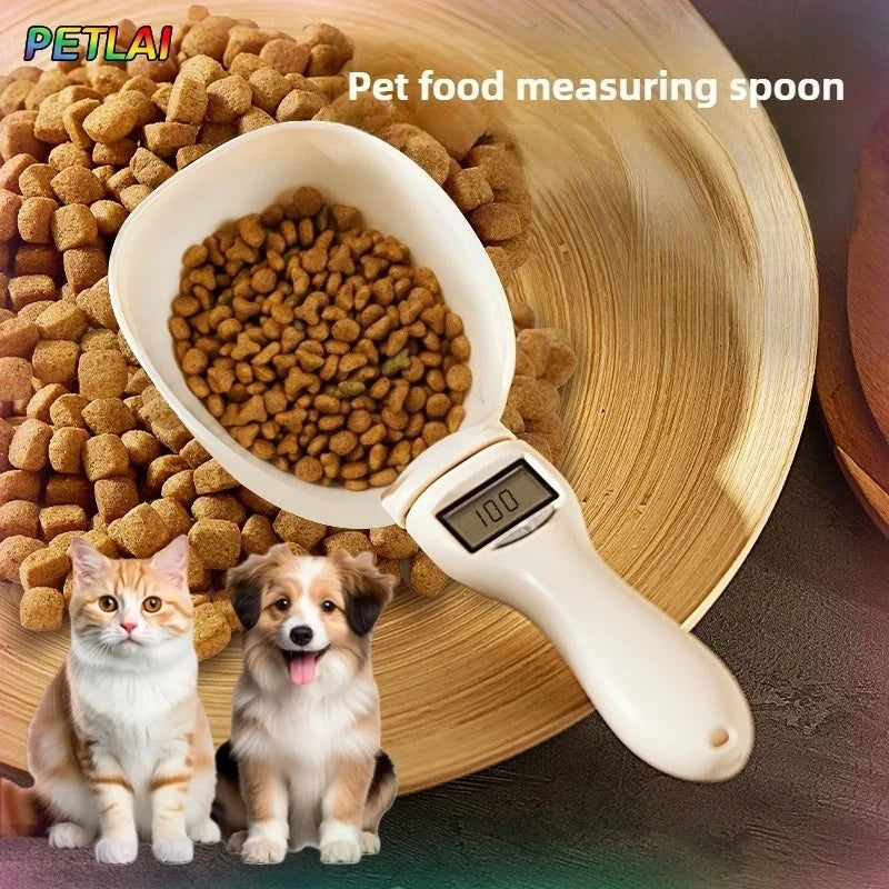 Smart Pet Food Weighing Scoop