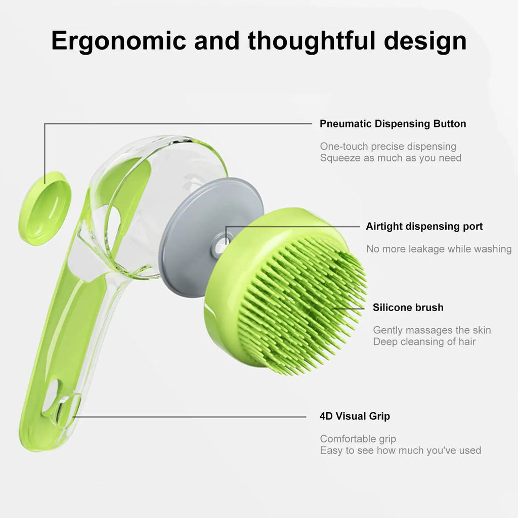 Gentle Dog Shampoo Brush