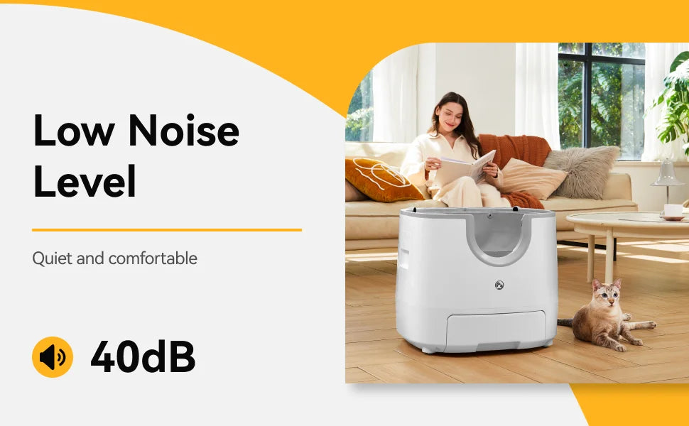 Smart Self-Cleaning Cat Litter Box