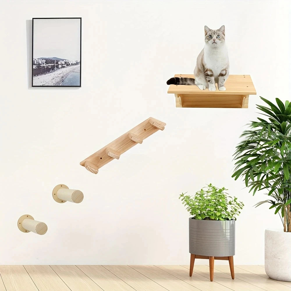 Climbing Cat Wall Rack
