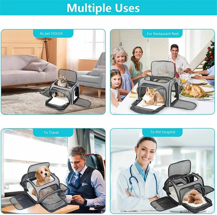 Foldable Pet Carrier Bag