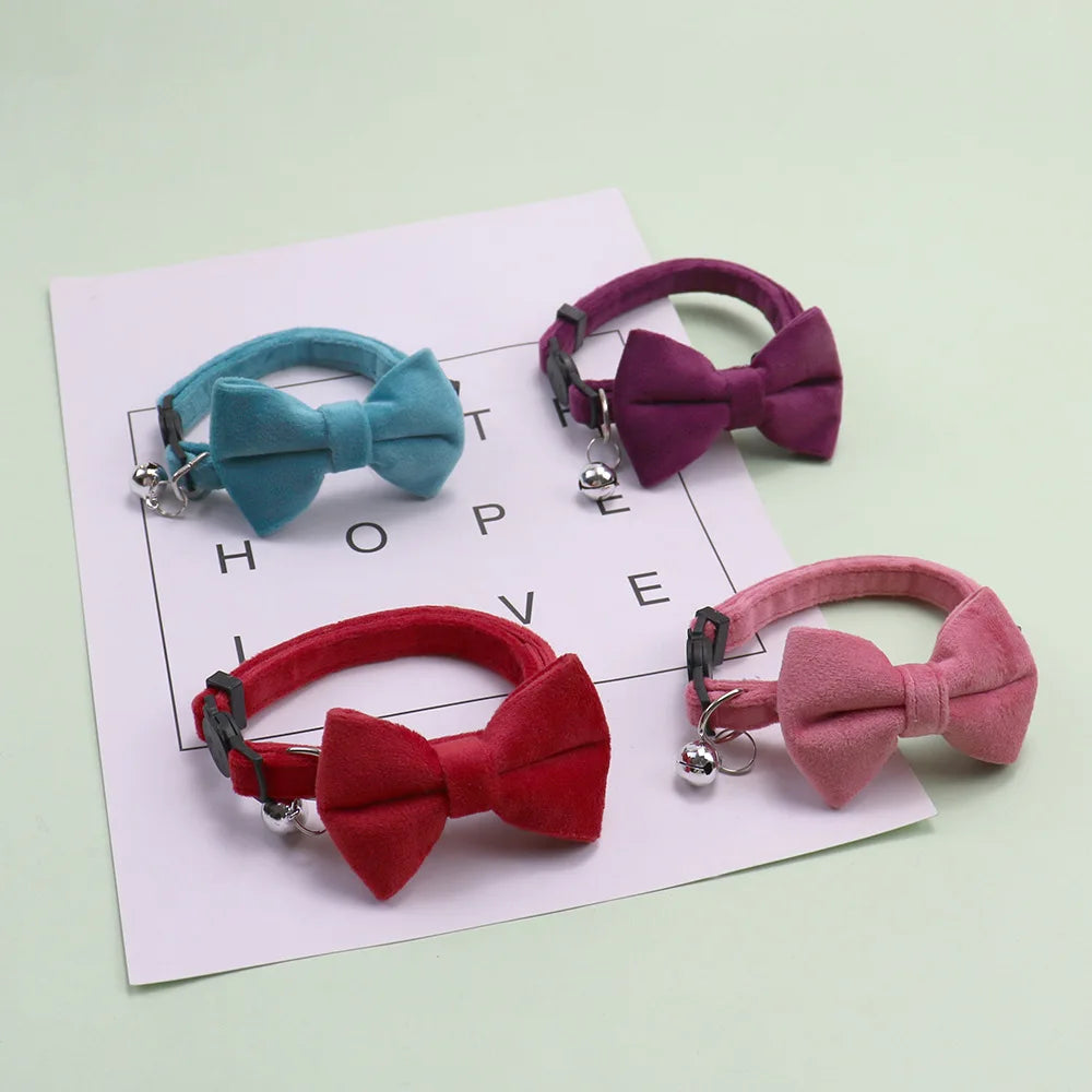 Chic Bowtie Collars for Pets