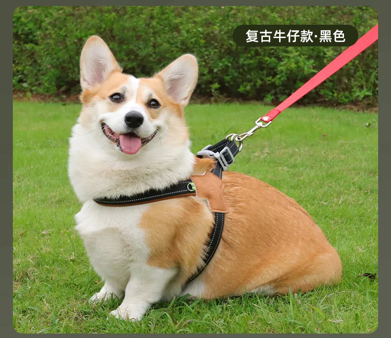 Adjustable Reflective Dog Harness