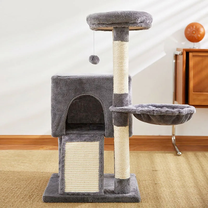 Luxury Cat Tower with Hammock