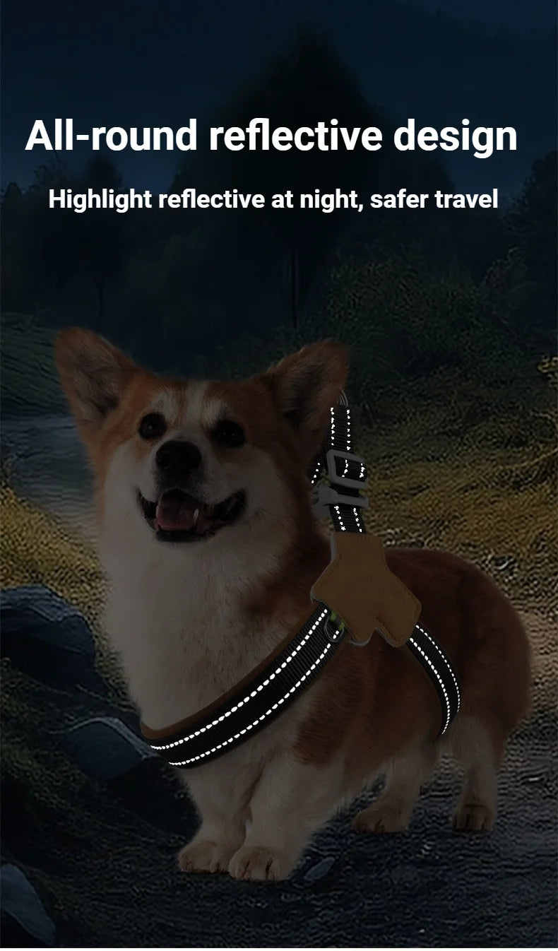 Adjustable Reflective Dog Harness