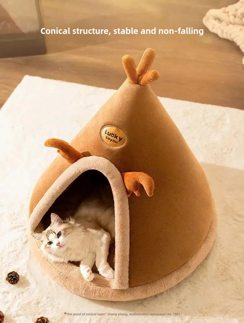 Cozy Four Seasons Cat Nest