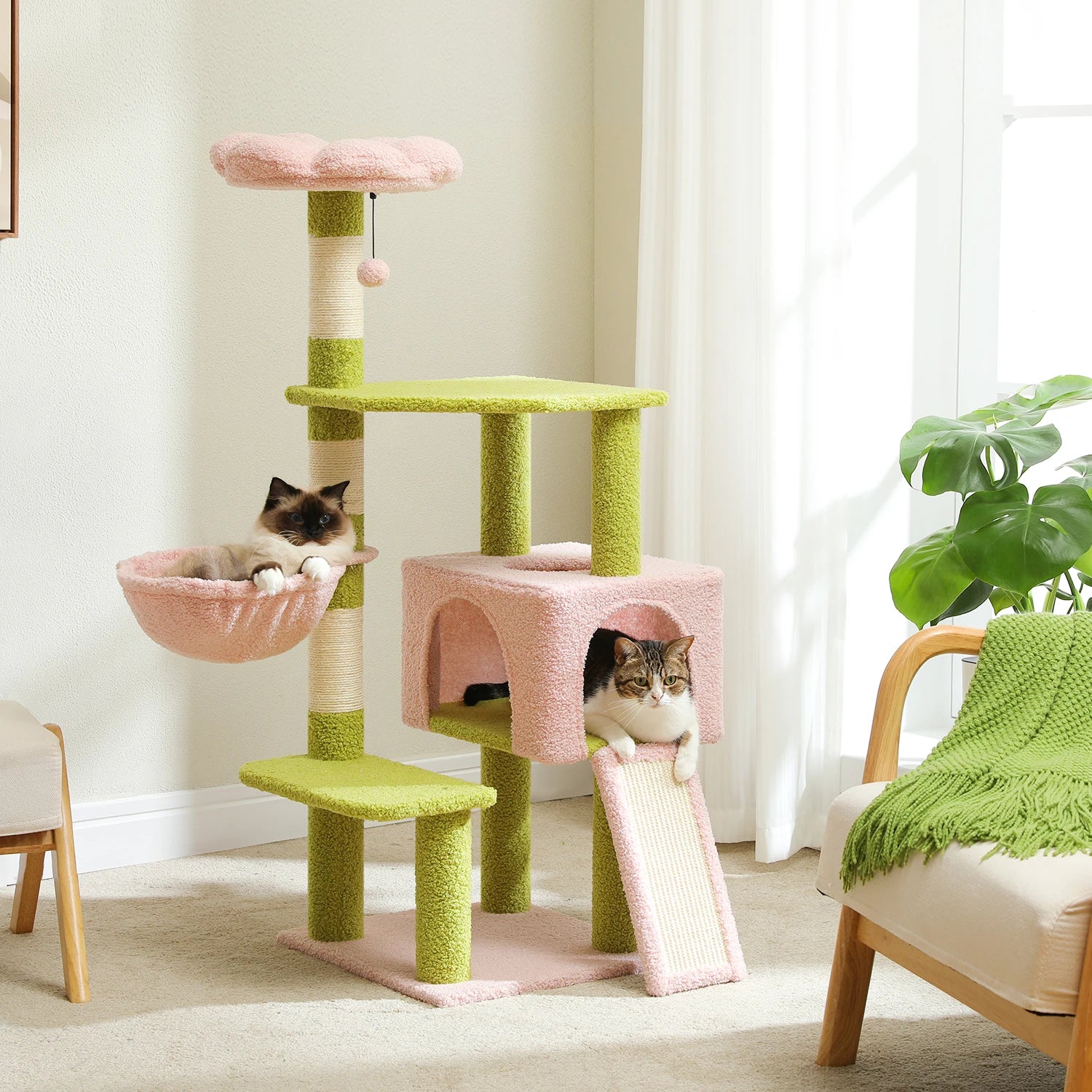 Cute Multi-Level Cat Tree