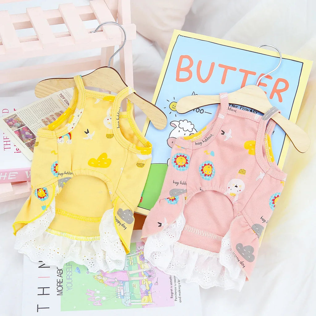 Charming Summer Dog Dress