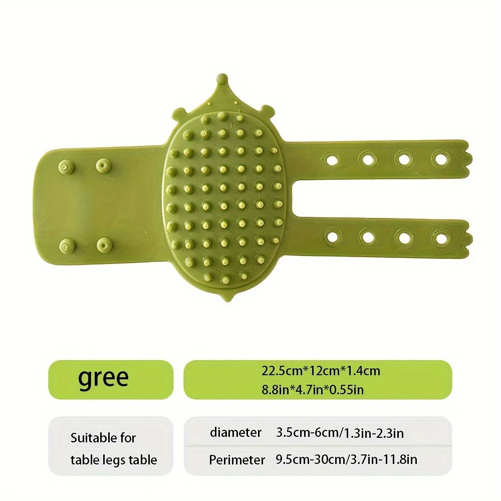 Self-Grooming Cat Scratcher