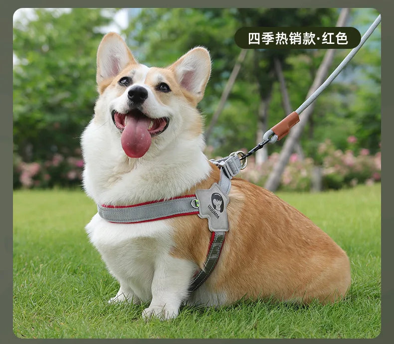 Adjustable Reflective Dog Harness