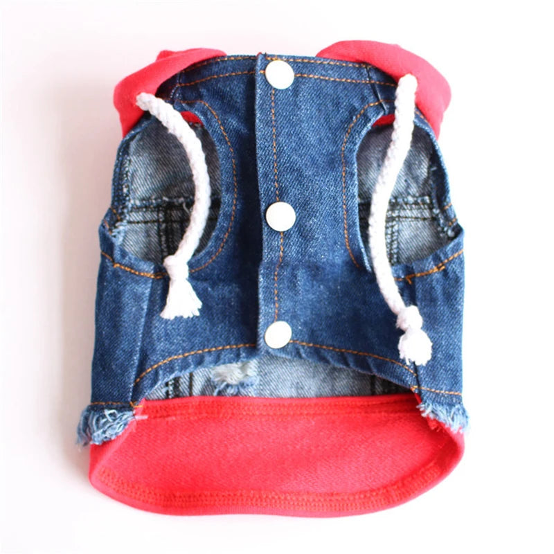 Stylish Dog Denim Jacket