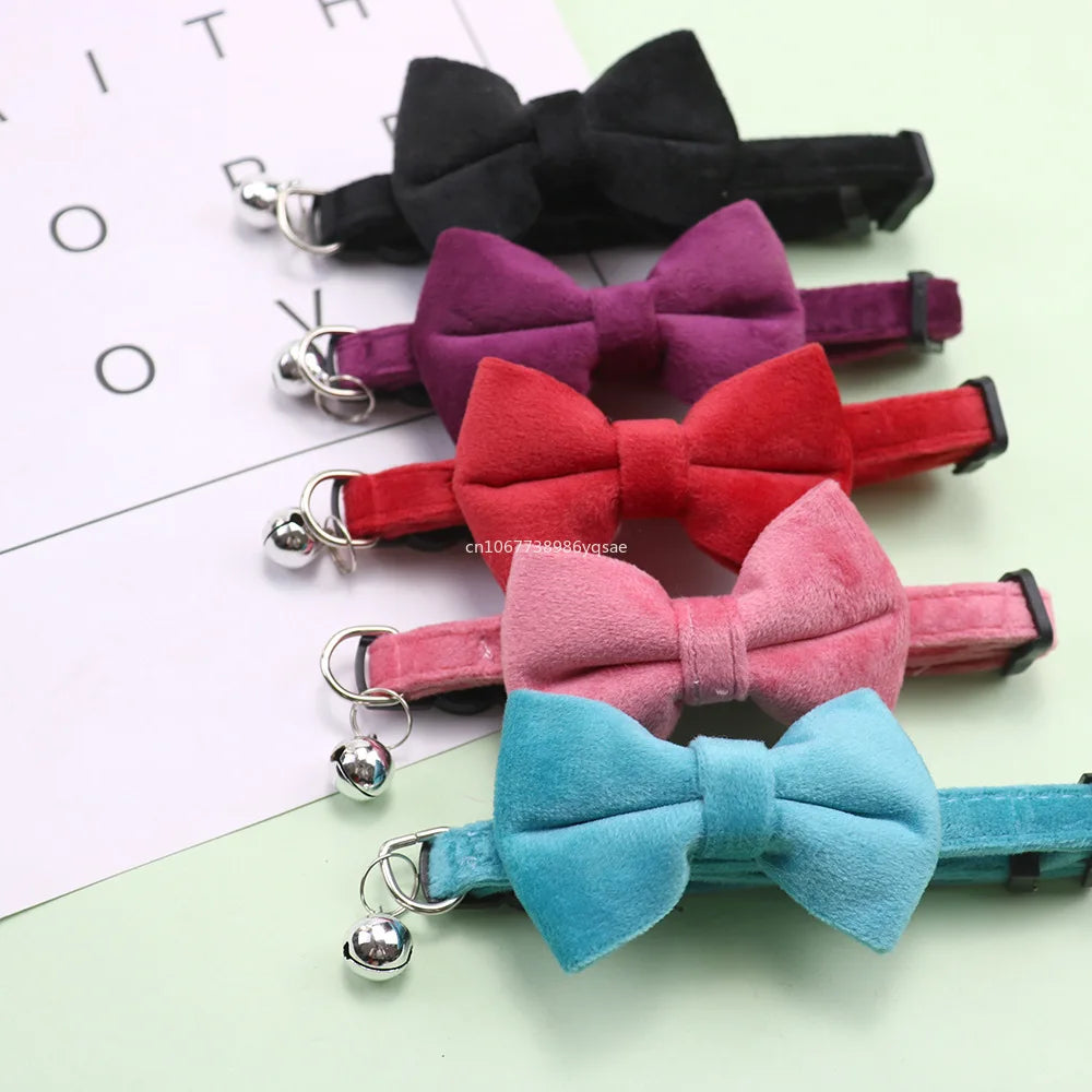 Chic Bowtie Collars for Pets