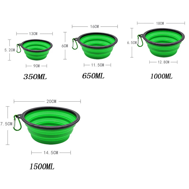 Portable Dog Feeder Bowl