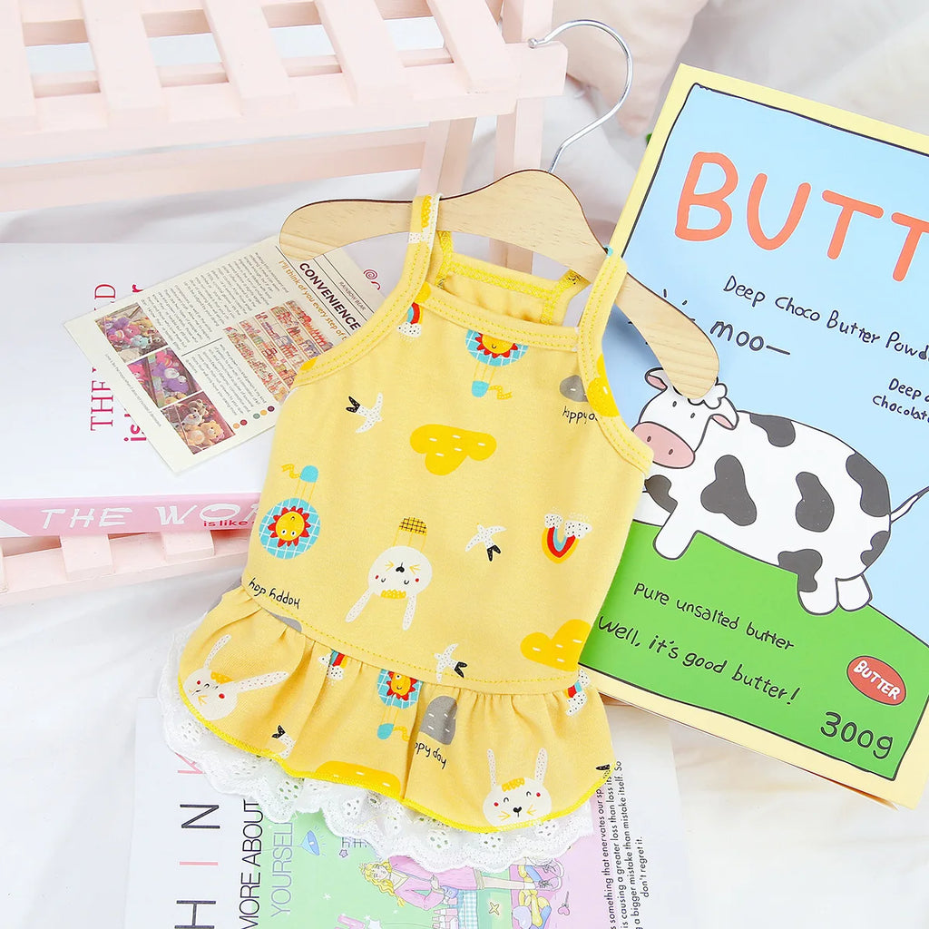 Charming Summer Dog Dress