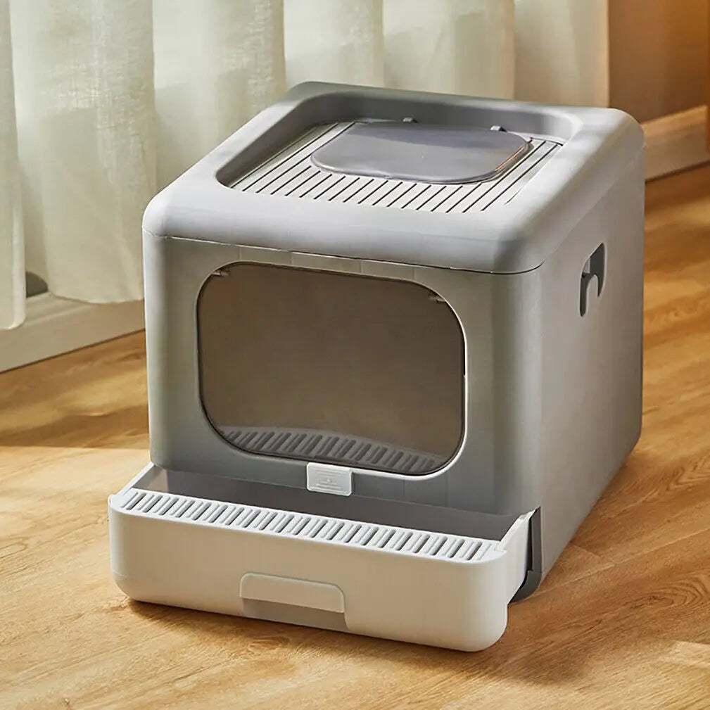 Compact Cat Litter Box