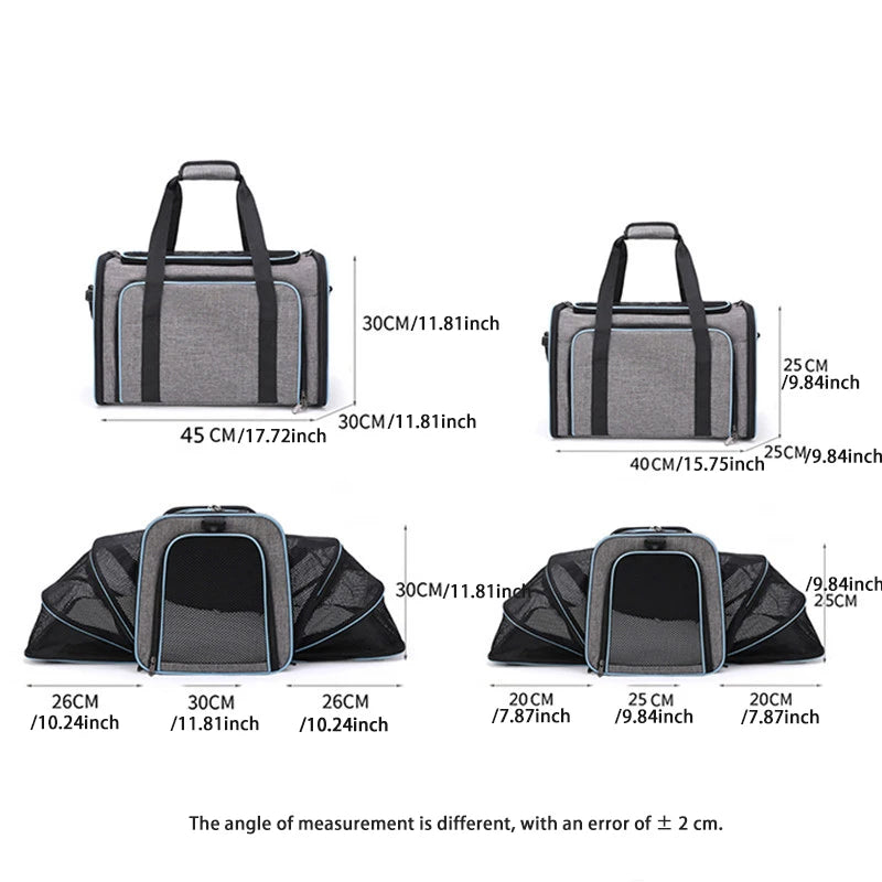 Foldable Pet Carrier Bag
