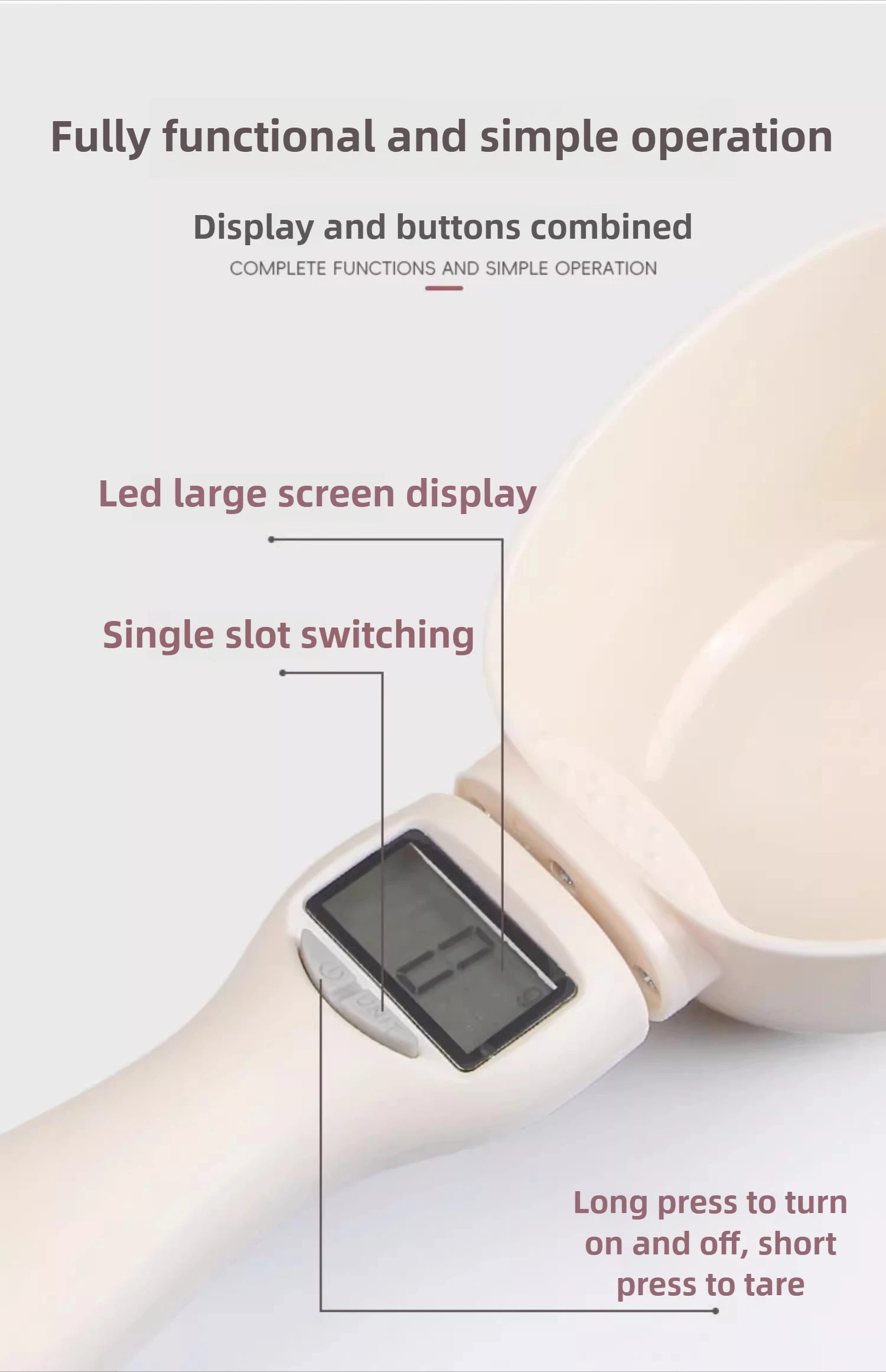 Smart Pet Food Weighing Scoop