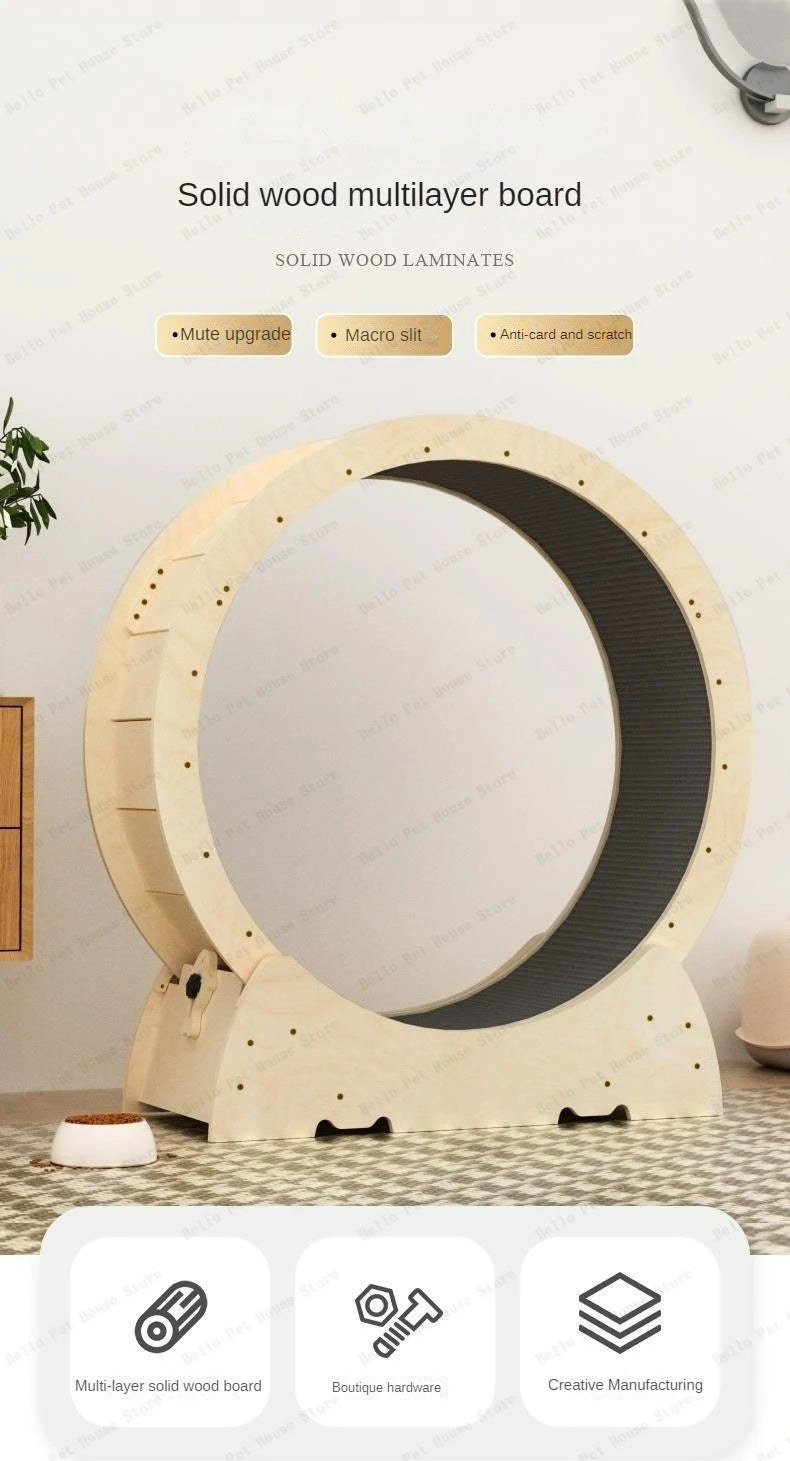 Silent Cat Treadmill Wheel