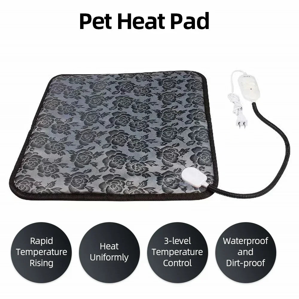 Cozy Winter Pet Heating Pad