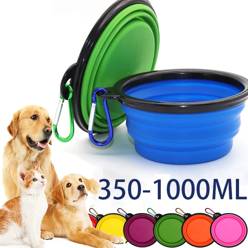 Portable Dog Feeder Bowl